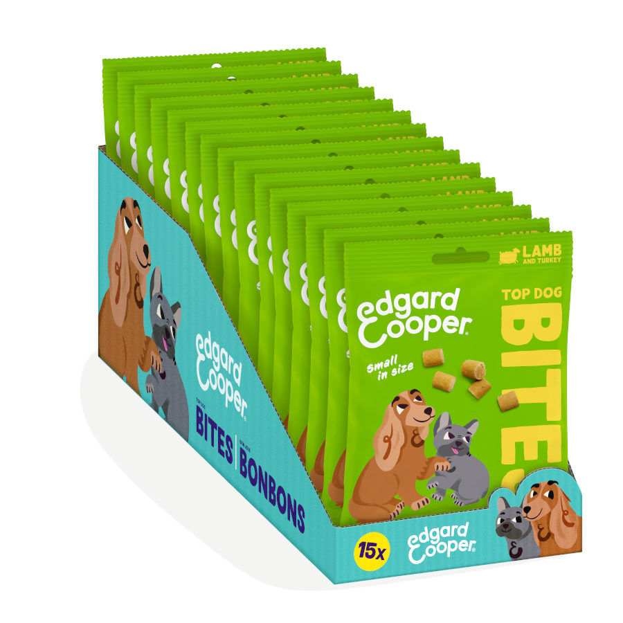 50 g Edgard y Cooper Snacks Mini de Borrego e Peru para c&atilde;es, , large Imagem n&uacute;mero 9